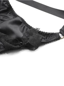 Satin Culotte GEISHA Mit Schleifen Von Cadolle -MAISON LEJABY Verkaufsgeschäft 4500bb culotte geisha satin schwarz cadolle 5 4