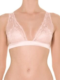 Seide Triangel- BH WEDDING Puder-rosa Von Ritratti -MAISON LEJABY Verkaufsgeschäft 71129 trianglebra pink ritratti 1 1