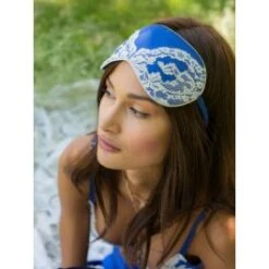 100% Seide Schlafmaske MARJOLIE No. 7 Calais Spitze Marjolaine