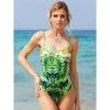 Badeanzug FÜRSTENBERG Grün-schwarz -MAISON LEJABY Verkaufsgeschäft badeanzug gruen 15138155 fuerstenberg