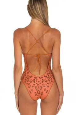 Badeanzug MACULATO Terra-lurex Von Pin-Up Stars -MAISON LEJABY Verkaufsgeschäft badeanzug pb075i rost pin up stars 3