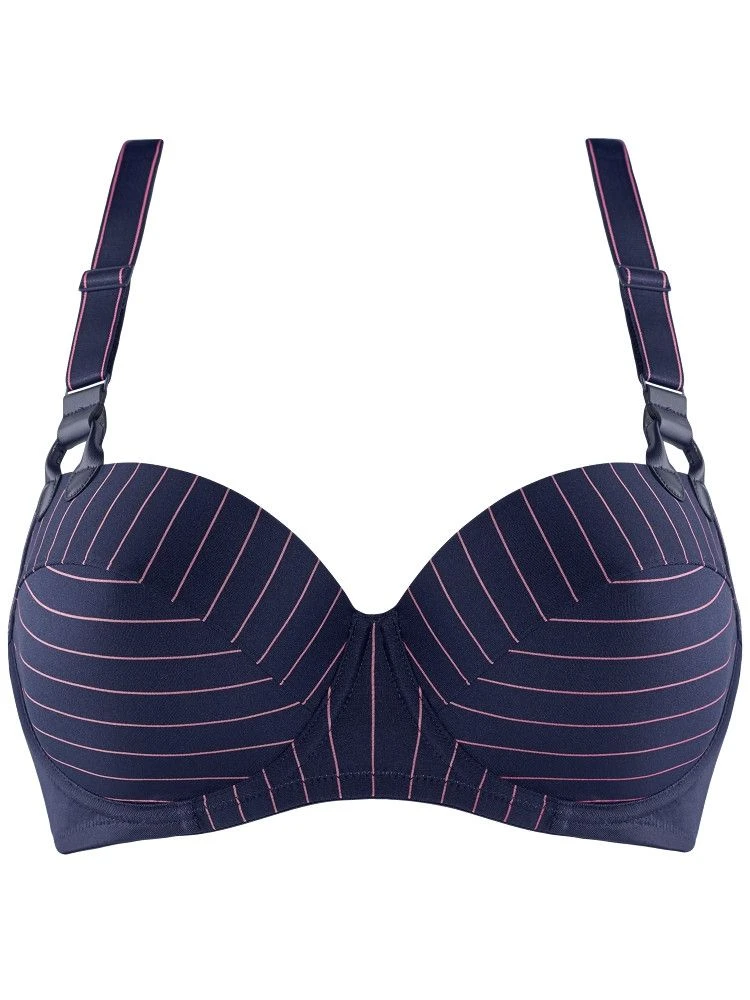 Balconette BH GLORIA STYLE Maritime Blue + Shocking Pink D Bis E-Cup Von Marlies Dekkers 6 Balconette BH GLORIA STYLE Maritime Blue + Shocking Pink D Bis E-Cup Von Marlies Dekkers – Bild 4