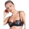 Balconette BH BLACK SWAN Mit Spitze Und Strass Von Prelude Milano -MAISON LEJABY Verkaufsgeschäft bh buegel balconette schwarz ys280 black swan prelude