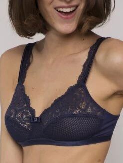 Spitze Softcup-BH GABY Von Maison Lejaby -MAISON LEJABY Verkaufsgeschäft bh nachtblau 13843 gaby maison lejaby 1 2