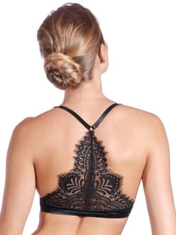 Push Up BH Mit Spitzenrücken BLACK SWAN Von Prelude Milano -MAISON LEJABY Verkaufsgeschäft bh push up gelkissen schwarz ys282 black swan prelude 2 8