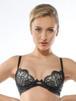 Spitzen Push Up VALSE BH Von Prelude Milano -MAISON LEJABY Verkaufsgeschäft bh push up schwarz ys321 valse prelude 1