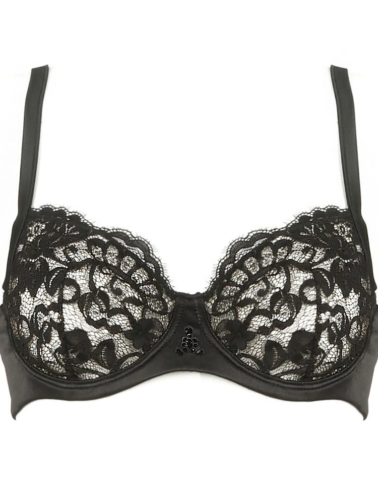 Spitze Bügel-BH Mit Strass MARLENE Von Prelude Milano 7 Spitze Bügel-BH Mit Strass MARLENE Von Prelude Milano – Bild 5