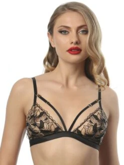 Triangel BH RITA Schwarz Von Prelude Milano -MAISON LEJABY Verkaufsgeschäft bh schwarz ys317 prelude 4