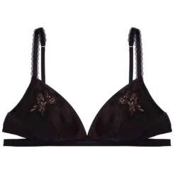 Seide Triangel Soft-BH PARK AVENUE Von Dita Von Teese 8 Seide Triangel Soft-BH PARK AVENUE Von Dita Von Teese -MAISON LEJABY Verkaufsgeschäft bh soft park avenue schwarz dita von teese 2 1