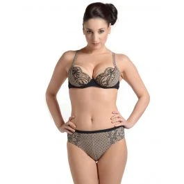 Push Up Bikini CORA Schwarz-nude Von Je Suis 3 Push Up Bikini CORA Schwarz-nude Von Je Suis