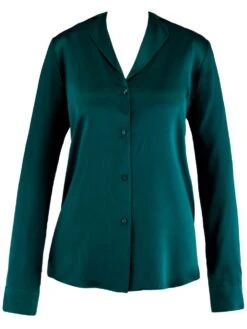 100% Seide Bluse TOI MON AMOUR Basic Farben Von Aubade -MAISON LEJABY Verkaufsgeschäft bluse gr n seide toi mon amour qs44 emeraude aubade 1 1 1 1