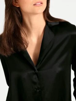 100% Seide Bluse TOI MON AMOUR Viele Farben Von Aubade 33 100% Seide Bluse TOI MON AMOUR Viele Farben Von Aubade -MAISON LEJABY Verkaufsgeschäft bluse schwarz seide toi mon amour qs44 noir aubade 1 1