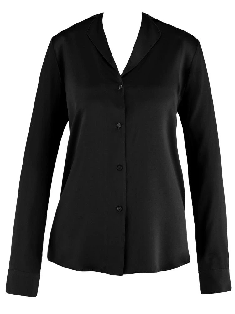 100% Seide Bluse TOI MON AMOUR Uni Farben Von Aubade 14 100% Seide Bluse TOI MON AMOUR Uni Farben Von Aubade – Bild 12