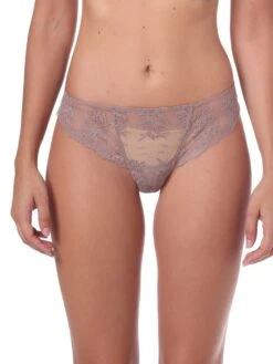 Brasiliana Slip COLETTE Taupe Aus Spitze Von Imec -MAISON LEJABY Verkaufsgeschäft brasiliana spitze colette 70364 taupe imec