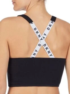 Tanktop THE WARM UP Schwarz Von DKNY Sleepwear -MAISON LEJABY Verkaufsgeschäft bustier 03 yi2222401 001 black 0045 dkny 1