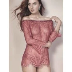 Spitze Carmen Shirt JOSEPHINE Von Escora