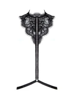 Choker VALSE CRYSTAL Aus Spitze Accessoir Prelude Milano -MAISON LEJABY Verkaufsgeschäft choker crystal spitze yx320 schwarz valse prelude milano 3 1