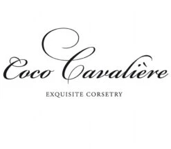 Satin-String VENEZIA Schwarz-haut Von Coco Cavalière -MAISON LEJABY Verkaufsgeschäft coco cavaliere dessous logo 2 2 1 1
