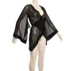 Kimono Tüll BATGIRL Von RCrescentini Black Mirror