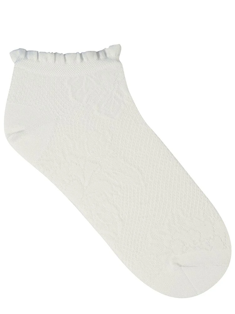 Damen Sneakersocken Blumenmuster Aus 74% Seide Von Bleuforêt 6 Damen Sneakersocken Blumenmuster Aus 74% Seide Von Bleuforêt – Bild 4