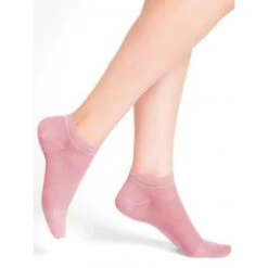 Damen Söckchen Glatt Aus 89% Seide Von Bleuforêt