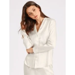 100% Seide Bluse TOI MON AMOUR Uni Farben Von Aubade 3 100% Seide Bluse TOI MON AMOUR Uni Farben Von Aubade