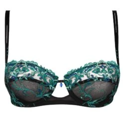 Halbschalen BH SECRETE EMERAUDE Aus Spitze Von Lise Charmel 8 Halbschalen BH SECRETE EMERAUDE Aus Spitze Von Lise Charmel -MAISON LEJABY Verkaufsgeschäft halbschale bh ach3030 schwarz gruen secrete emeraude lise charmel 2