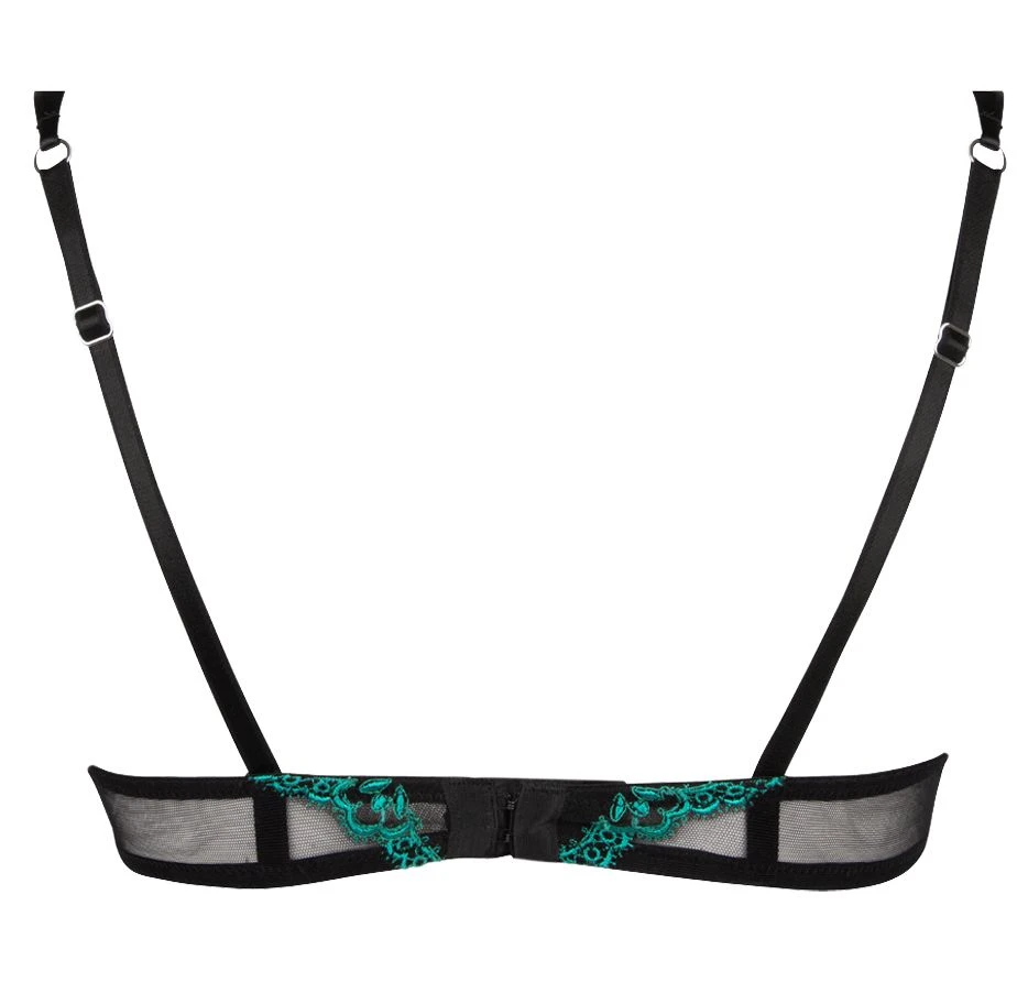 Halbschalen BH SECRETE EMERAUDE Aus Spitze Von Lise Charmel 6 Halbschalen BH SECRETE EMERAUDE Aus Spitze Von Lise Charmel – Bild 4