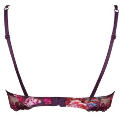 Halbschale BH AVEU EN FLEURS Seide Von Lise Charmel -MAISON LEJABY Verkaufsgeschäft halbschale bh ach3043 violette mit muster aveu en fleurs lise charmel 10 1