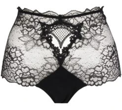 High Waist Shorty SUBLIME EN DENTELLE Von Lise Charmel -MAISON LEJABY Verkaufsgeschäft high waist shorty spitze ach1413 noir sublime en dentelle lise charmel 2 1 1