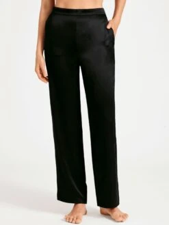 100% Seide Hose TOI MON AMOUR Klassische Farben Von Aubade -MAISON LEJABY Verkaufsgeschäft hose schwarz seide toi mon amour qs60 noir aubade 1 6 1 1