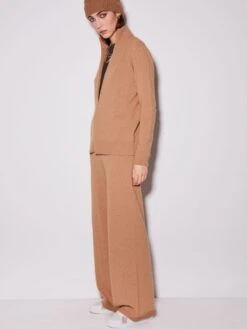 Strickjacke WOLLMIX Kurz Von Chiara Fiorini -MAISON LEJABY Verkaufsgeschäft hose weit wollmix camel cf1335 jacke kurz wollmix camel cf1336 chiara fiorini