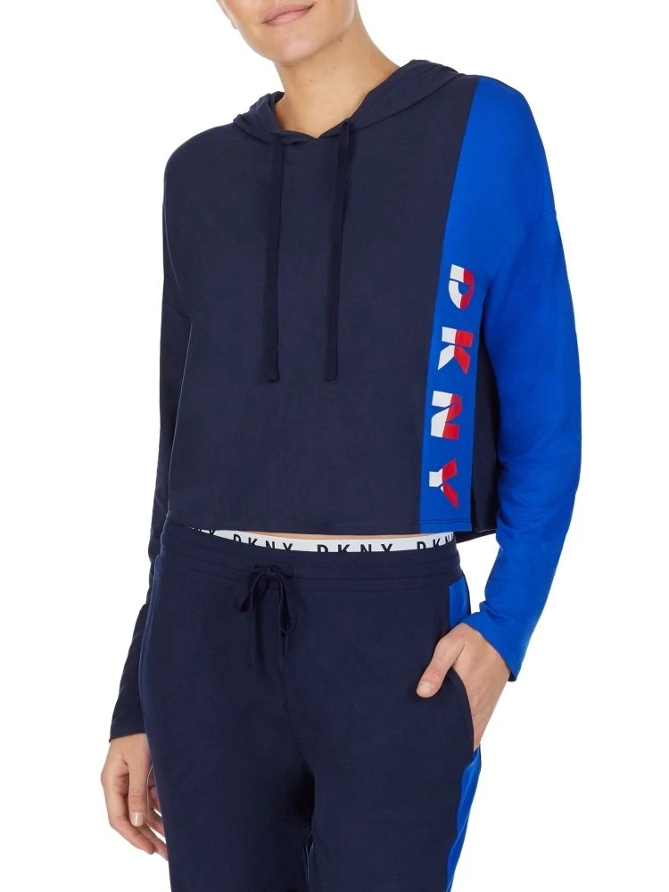 Kurz-Hoodie THE WARM UP Von DKNY Sleepwear 5 Kurz-Hoodie THE WARM UP Von DKNY Sleepwear – Bild 3