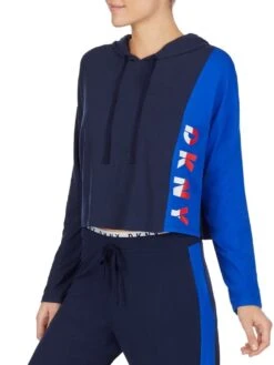 Kurz-Hoodie THE WARM UP Von DKNY Sleepwear 13 Kurz-Hoodie THE WARM UP Von DKNY Sleepwear -MAISON LEJABY Verkaufsgeschäft jacke 05 yi2022401 400 ink 0085 dkny