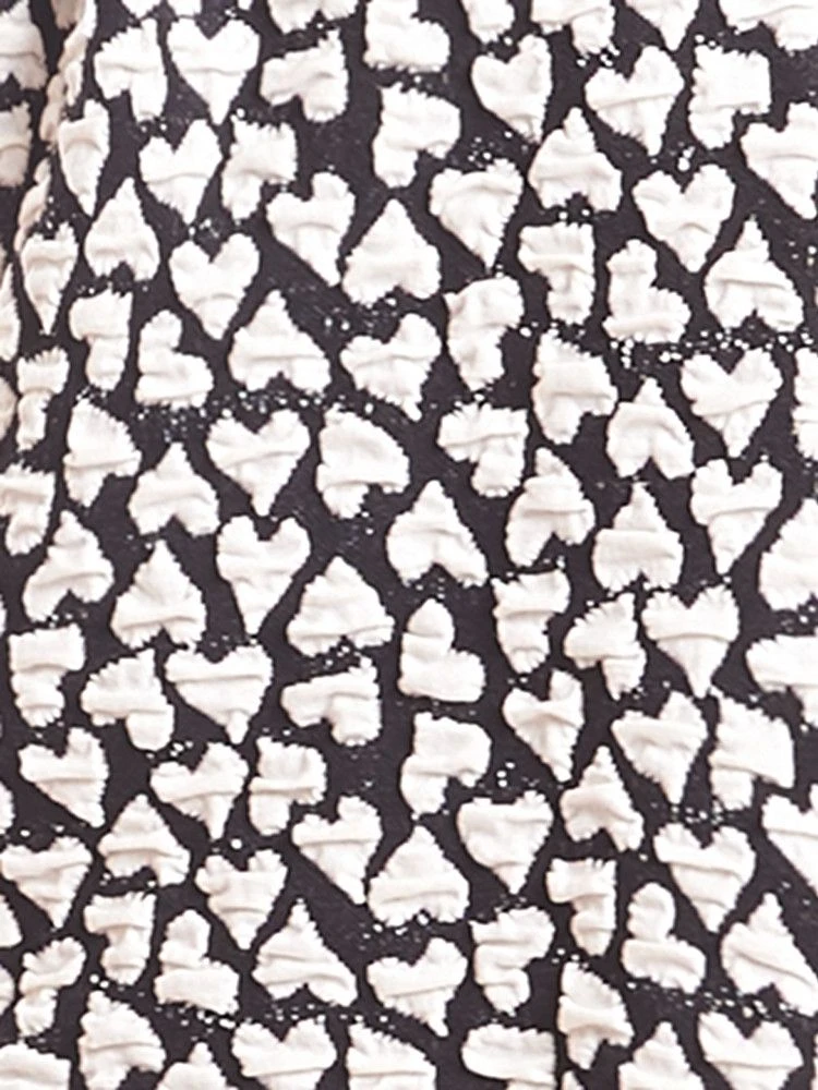 Jacke HEARTS Schwarz-weiß Von Fiori Di Chiara 7 Jacke HEARTS Schwarz-weiß Von Fiori Di Chiara – Bild 5