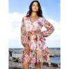 Seidenbatist Tunikakleid GINEVRA ROSA Von Laetitia Beachwear -MAISON LEJABY Verkaufsgeschäft kaftan rosa g133 laetitia 7