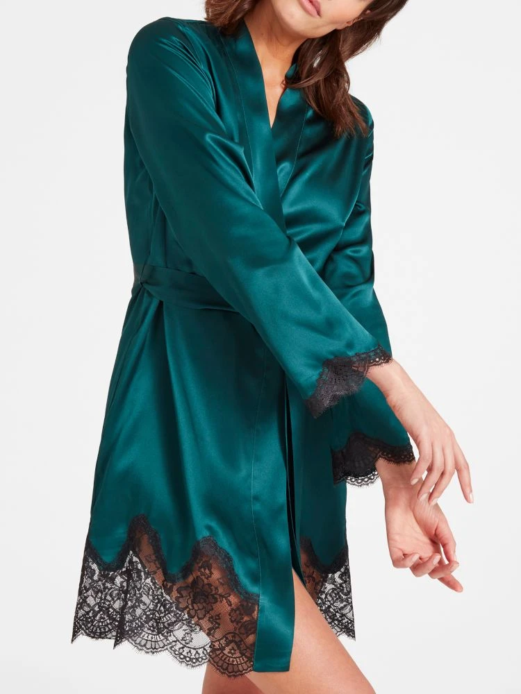 100% Seide Kimono TOI MON AMOUR Von Aubade 16 100% Seide Kimono TOI MON AMOUR Von Aubade – Bild 14