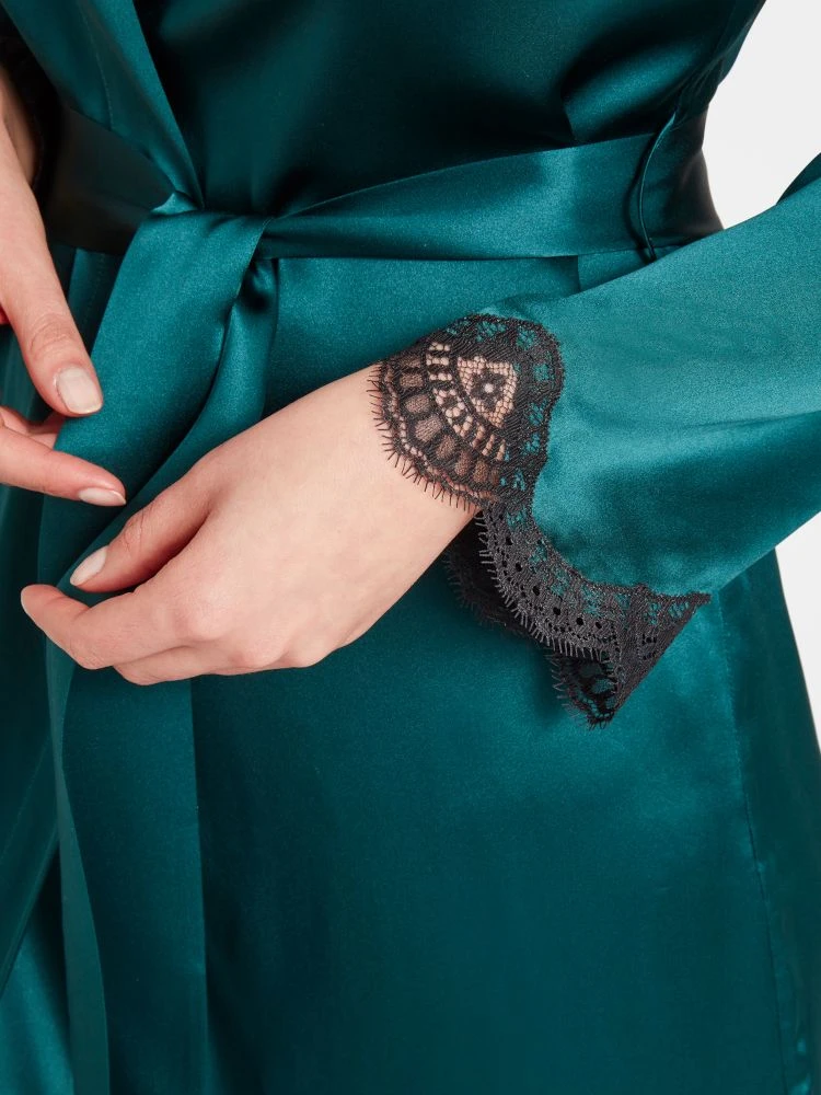 100% Seide Kimono TOI MON AMOUR Von Aubade 15 100% Seide Kimono TOI MON AMOUR Von Aubade – Bild 13