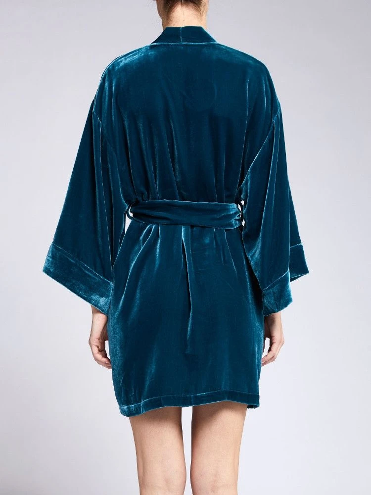 Seide-Viscose Samt Kimono DANY Von Vivis 9 Seide-Viscose Samt Kimono DANY Von Vivis – Bild 7