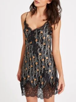 100% Seide Negligé TOI MON AMOUR Von Aubade 30 100% Seide Negligé TOI MON AMOUR Von Aubade -MAISON LEJABY Verkaufsgeschäft kleidchen schwarz gold seide spitze toi mon amour qs40 tresor aubade 2