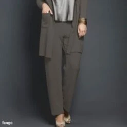 Kuschel-Baumwolle Lounge-Hose CASUAL Von Gattina