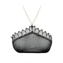 Kyoto Halter Top Mit Perlenträger Schwarz Von Bracli