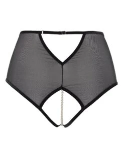 Kyoto High Waist Brief Perlen Taillenslip Schwarz Von Bracli -MAISON LEJABY Verkaufsgeschäft kyoto high waist brief bracli schwarz 2