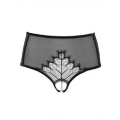 Kyoto High Waist Brief Perlen Taillenslip Schwarz Von Bracli