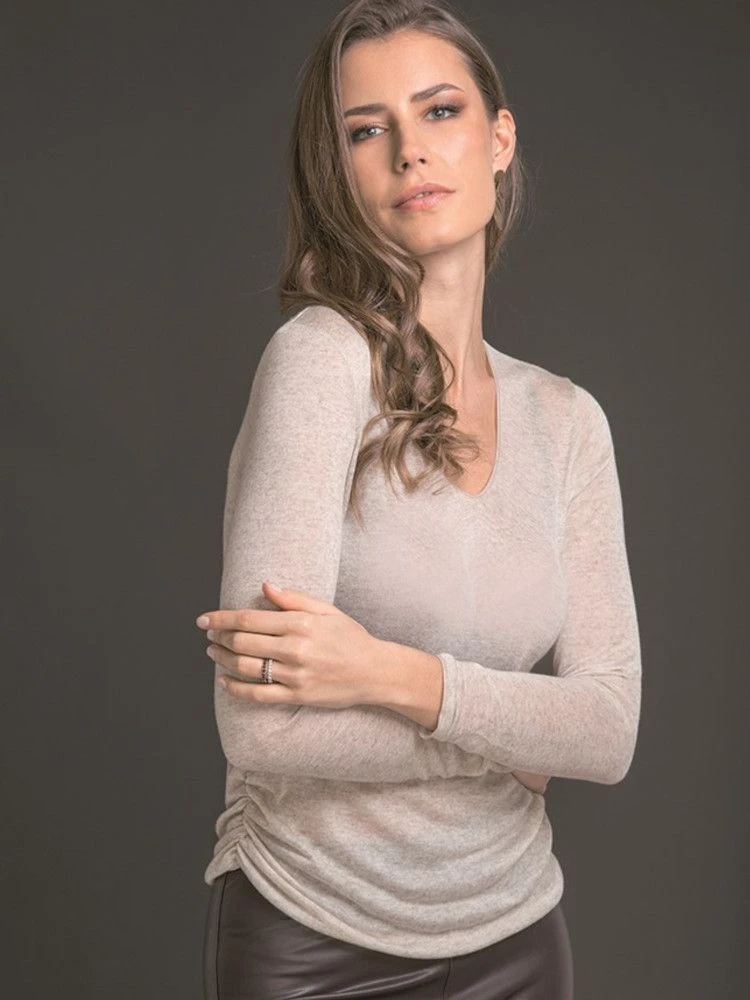 Kaschmir Voile LANGARM SHIRT Von Artimaglia 4 Kaschmir Voile LANGARM SHIRT Von Artimaglia – Bild 2