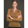 Merinowolle Seide LANGARM SHIRT Mit Makramee Spitze Von Artimaglia 1 Merinowolle Seide LANGARM SHIRT Mit Makramee Spitze Von Artimaglia -MAISON LEJABY Verkaufsgeschäft langarmshirt wolle seide vintage spitze 75504 cognac artimaglia