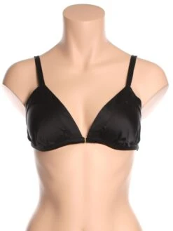 Seide Triangel BH FIDJI Blumendruck Oder Schwarz Von Marjolaine -MAISON LEJABY Verkaufsgeschäft marjolaine seide bh fidji schwarz 04