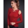 Merinowolle-Seide TOP Gerippt Von Artimaglia -MAISON LEJABY Verkaufsgeschäft merino wolle seide top 20505 rot artimaglia 1