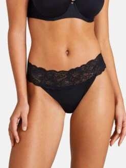 String SWEETESSENCE IK Laser Cut Von Aubade -MAISON LEJABY Verkaufsgeschäft microfaser dessous ik26 noir 3 sweetessence aubade 7 1