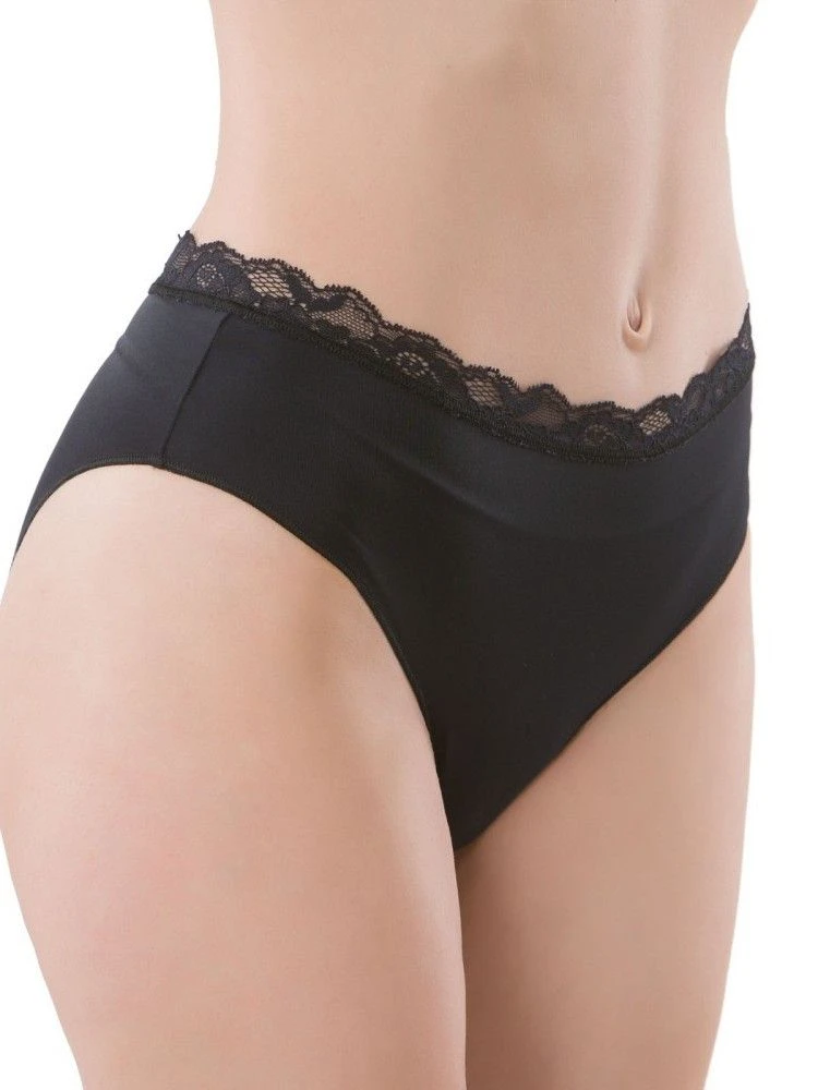 Slip Microfaser Spitze VERUSKA Von Cotton Club Rubino 4 Slip Microfaser Spitze VERUSKA Von Cotton Club Rubino – Bild 2